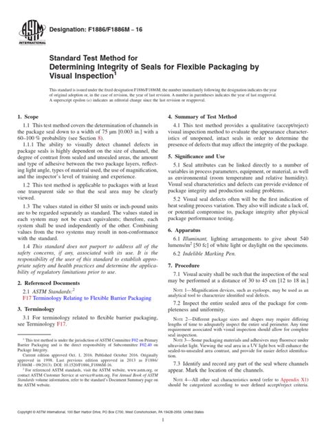 seal testing methods pdf